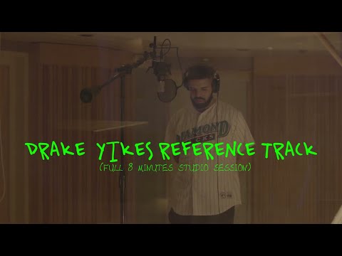 Drake Recording His Reference Track For Kanye West's Yikes (FULL 8 MINUTE STUDIO SESSION)