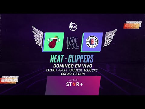 Miami Heat VS. Los Angeles Clippers - NBA - ESPN PROMO