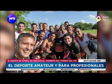 EL DEPORTE AMATEUR Y PARA PROFESIONALES  - NOTICIERO 9