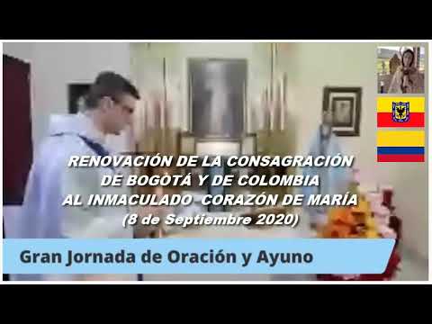 ¡¡ANTE LA CRISIS!! , RENOVACIÓN DE LA CONSAGRACIÓN de Bogotá y Colombia