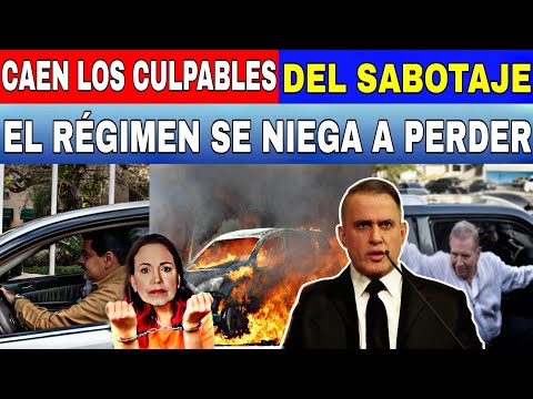 ALERTA CAEN LOS CULPABLES DEL SABOTEO AL VEHÍCULO DE MARIA CORINA-NOTICIAS DE VENEZUELA 22 DE JULIO