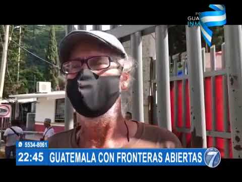 Guatemala reabre fronteras terrestres