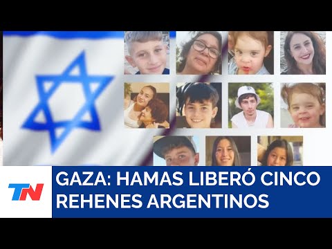 Franja de Gaza: Hamas liberó a 5 rehenes argentinas tras 52 días de cautiverio