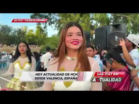 Hondureños en España celebran las fiestas patrias con desfile