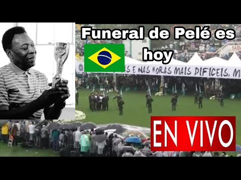 En vivo: funeral de Pelé, así despiden a Pelé en su emotivo funeral en el estadio Vila Belmiro