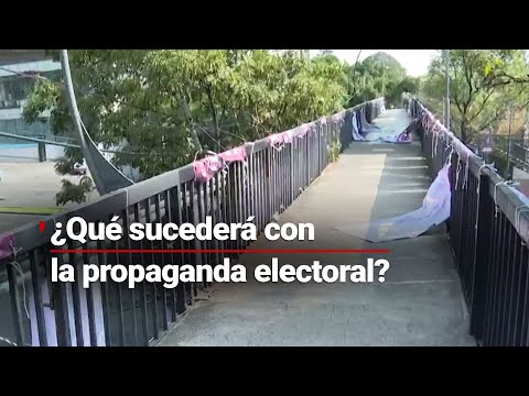 ¿Se terminó y ahora? Propaganda electoral contamina las calles