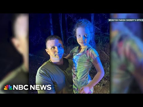 Volunteer uses thermal imaging drone to find missing 10-year-old girl in forest