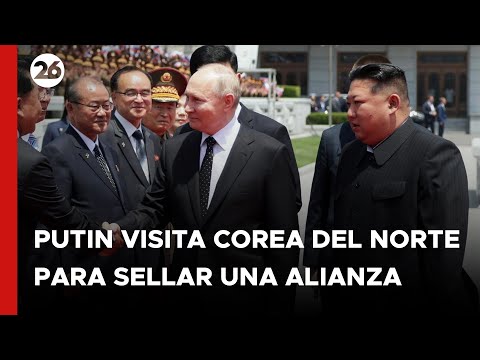 Putin visita Corea del Norte para sellar una alianza estratégica con su homólogo norcoreano