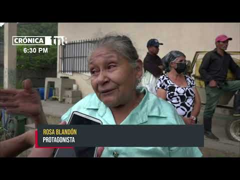Familias reciben apoyo solidario de parte del Gobierno en Jinotega - Nicaragua