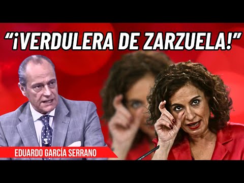 Eduardo García Serrano, sin piedad contra ‘Chiqui’ Montero: “¡Eres una verdulera!”