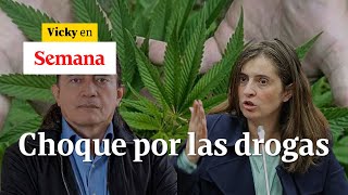 “La solución es regular las drogas”: Gustavo Bolívar a Paloma Valencia | Vicky en Semana