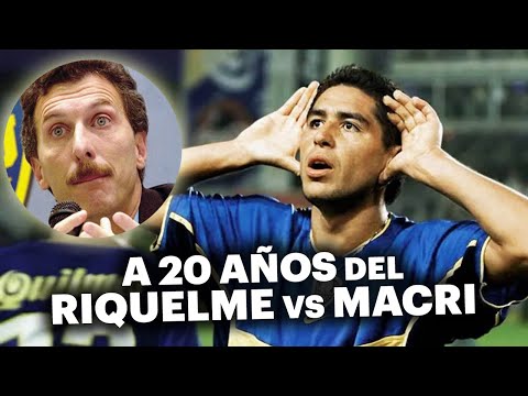 RIQUELME vs MACRI, LA VERDAD NUNCA CONTADA detrás del TOPO GIGIO del ídolo al expresidente ??