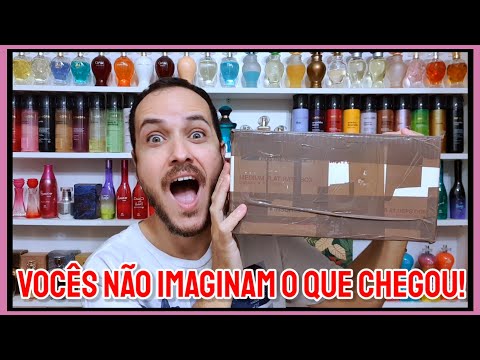 ESTOU PIRANDO com ESSA CAIXA  AMEI (Ninguém TEM ESSES PERFUMES no Brasil)