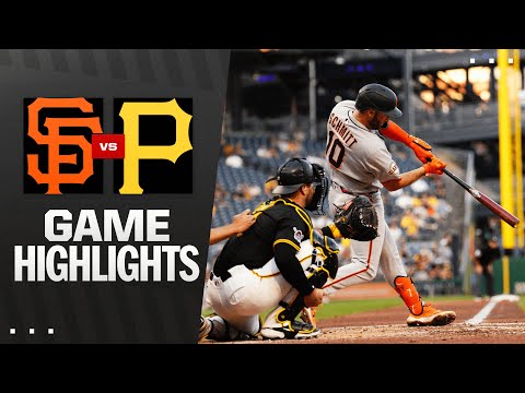Giants vs. Pirates Game Highlights (8/4/25) | MLB Highlights