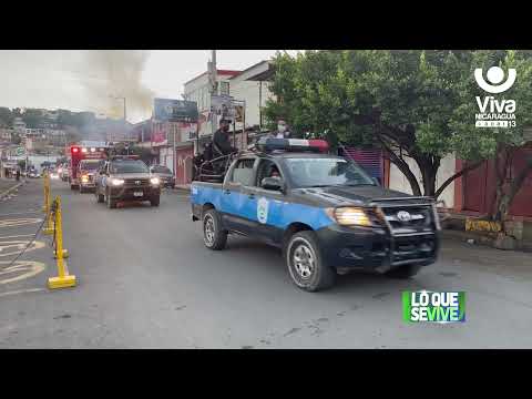 Matagalpa: delegaciones policiales celebran el 42 Aniversario de su fundación