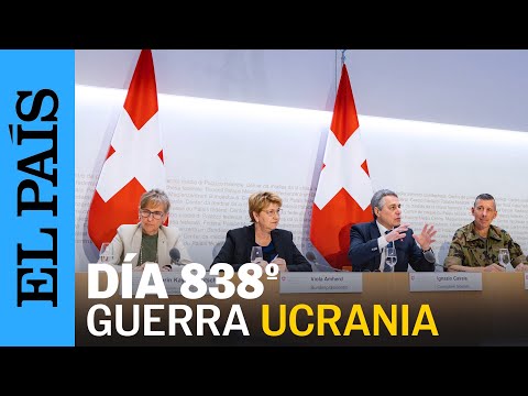 GUERRA | SUIZA explica la cumbre de paz de junio mientras UCRANIA destruye un avión de guerra ruso