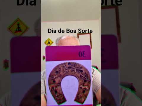 Dia de Muitas Sorte e Vibrações Positivas. Você plantou Boas Sementes e vai Colher  Bons Frutos.