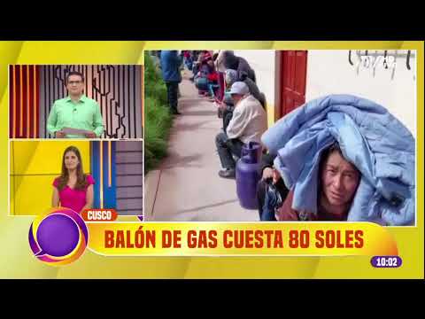 Cusco: Ciudadanos se amanecen por un balón de gas