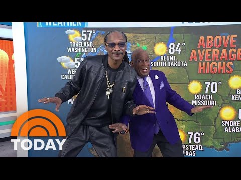 Watch Snoop Dogg take over the TODAY weather forecast