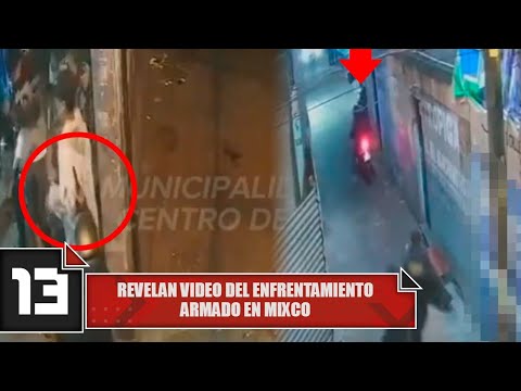 Revelan video del enfrentamiento armado en Mixco