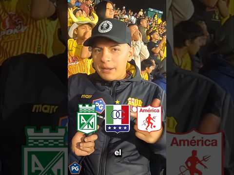 ¿CUÁL ES EL CLUB COLOMBIANO MAS CONOCIDO EN ECUADOR? #futbol #palabradegol
