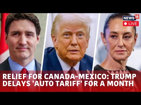 LIVE: Elon Musk Meeting Republicans, Trump Drops Auto Tariffs On Mexico & Canada By One Month | N18G