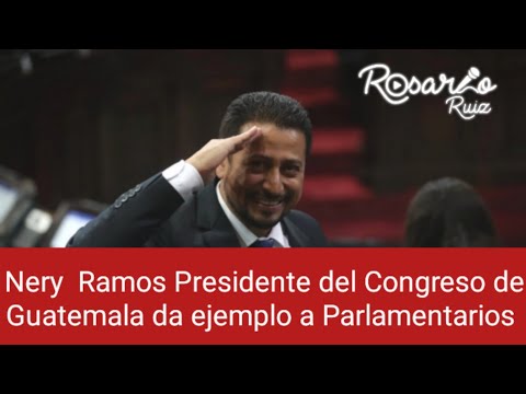 Presidente del Congreso Nery Ramos sorprende al resto de diputados dando el ejemplo.