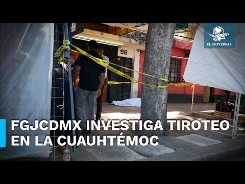 Reportan balacera afuera del Metro Revolución; hay un muerto