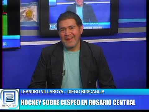 LEANDRO VILLAROYA - DIEGO BUSCAGLIA. HOCKEY SOBRE CÉSPED EN ROSARIO CENTRAL