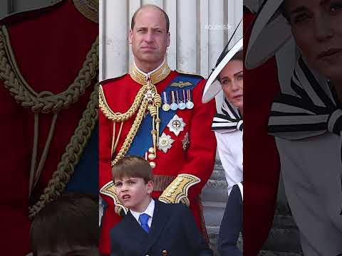 Prince Louis DANCES At Trooping The Colour