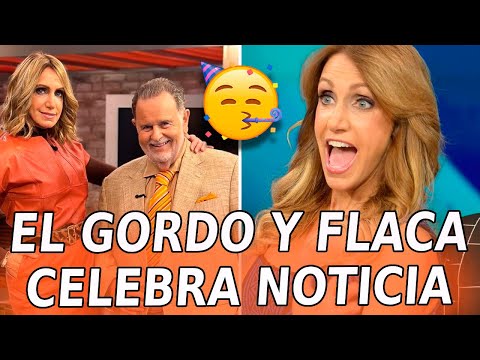 Lili Estefan y Raúl De Molina reciben LA MEJOR NOTICIA sobre El gordo y la flaca