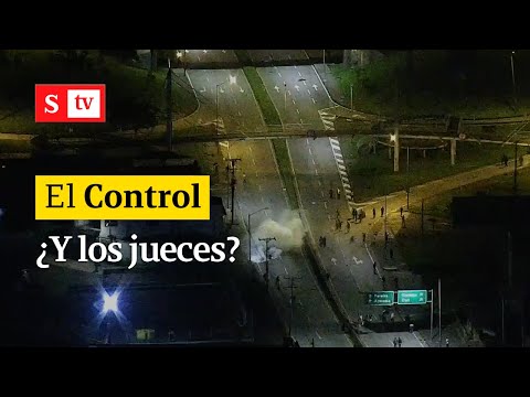 El Control a la ausencia de los jueces durante “el caos” por el paro en Colombia