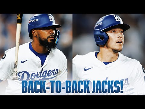 FULL INNING: Teoscar Hernández and Tommy Edman hit back-to-back homers for the Dodgers!