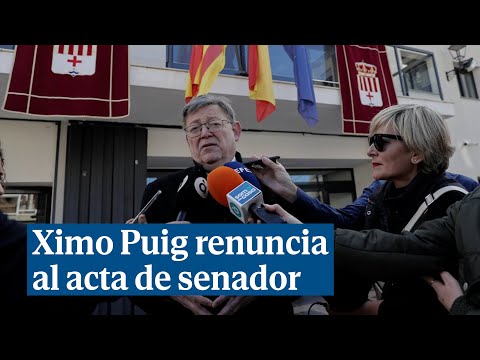 Ximo Puig renuncia al acta de senador ante su nombramiento como embajador en la OCDE