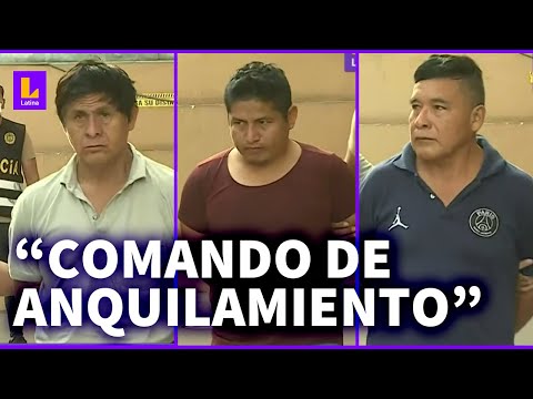 Policía peruana captura a tres presuntos terroristas: Han pertenecido al comando de aniquilamiento