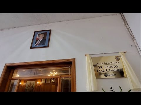 Rinde Ayuntamiento de Rioverde homenaje póstumo al exalcalde, Fausto Izar Charre, a 100 años de...