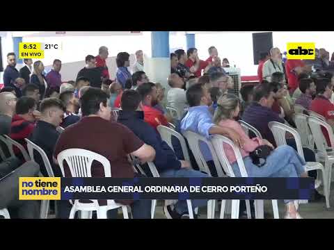 “Queremos títulos” – Tensa asamblea de socios en el Club Cerro Porteño