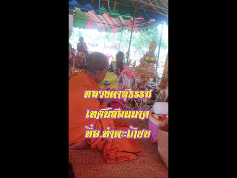 หลวงตาสุธรรมเทศน์สอนนาคที่อ.ท