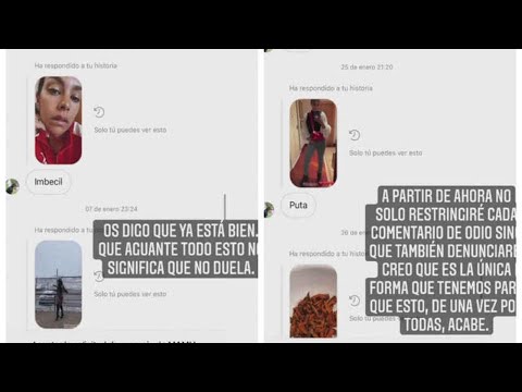 Cristina Pedroche hace públicos los graves insultos que recibe en las redes y anuncia que demandará