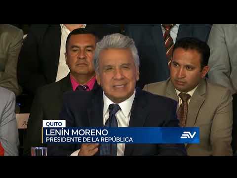 Moreno pide a asambleístas tramitar Ley de Movilidad y Código de Seguridad del Estado