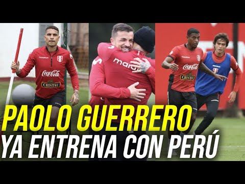 PAOLO GUERRERO, MIGUEL ARAUJO,GABRIEL COSTA SE SUMARON A LOS ENTRENAMIENTOS DE LA SELECCION PERUANA