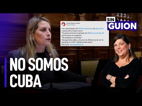 No somos Cuba y los blindados | Sin Guion con Rosa María Palacios