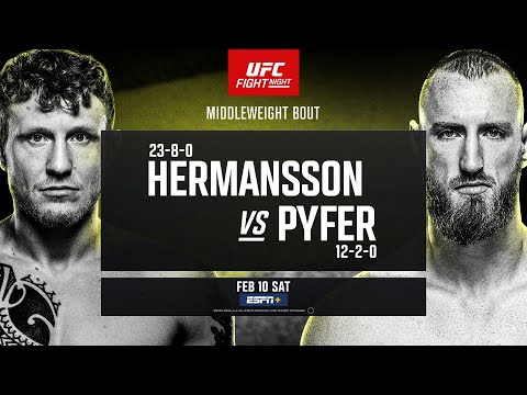 UFC Vegas 86: Hermansson vs Pyfer - February 10 | Fight Promo