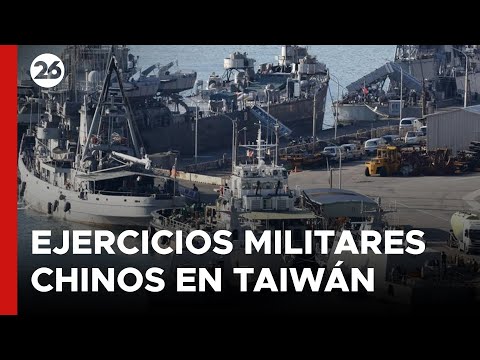 China finaliza las maniobras militares alrededor de Taiwán en respuesta al discurso de Lai