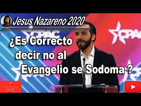 EL PRESIDENTE DEL SALVADOR CAUSA IMPACTO MUDIAL AL ERRADICAR EL EVANGELIO DE SODOMA ¿Y EL PAPA?