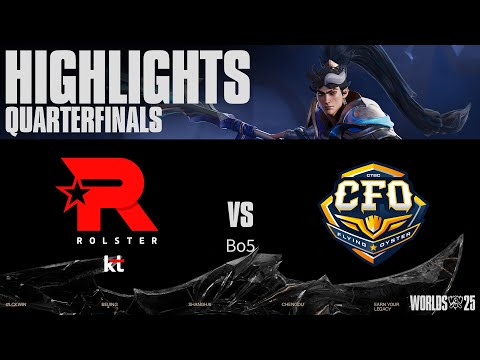 KT vs CFO 매치 하이라이트 | 녹아웃 8강 Day2 | 2025 월드 챔피언십