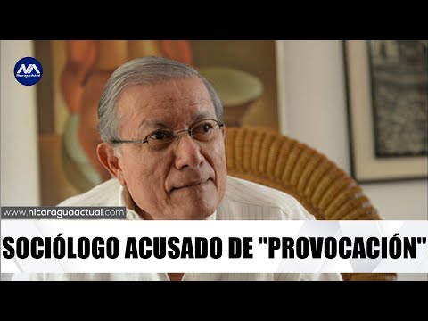 Justicia sandinista acusa de “provocación” y otros delitos al sociólogo Óscar René Vargas