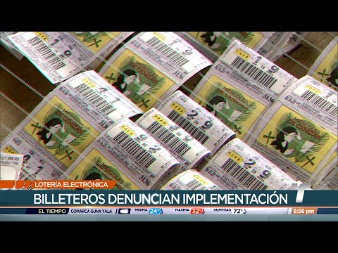 Billeteros denuncian posible implementación de lotería electrónica