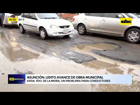 Mejoras que no mejoran: obras ‘‘abandonadas’' por la Municipalidad de Asunción