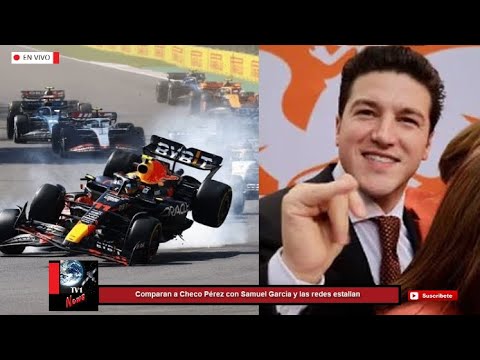 Comparan a Checo Pérez con Samuel García y las redes estallan